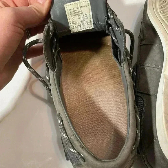 Sebago Men’s Dockside Crest Vent Graphite Collection Casual Boat shoes size 9.5 - Picture 7 of 9